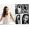 5.5x8.5 Model Model Comp Cards (One Side Color, One Side Black and White)